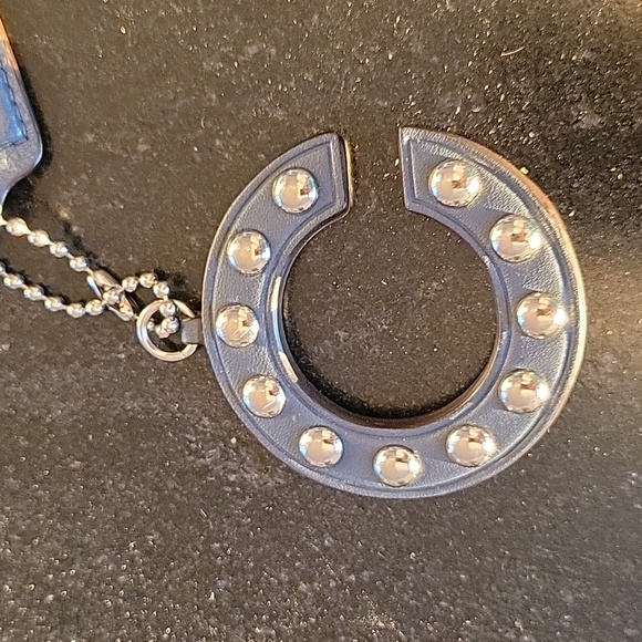 Coach Exotic Embossed Python Leather Sierria Carryall "Colbalt Blue 3Hang Tags" - Picture 6 of 15